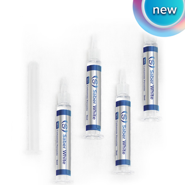 Saber White Syringe Pack